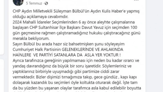 CHP'li başkandan CHP'li vekile ağır sözler: 'Utanmadan nasıl pazar esnafını ziyarete çıkacaksınız'