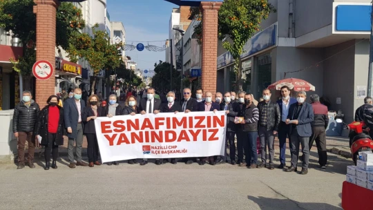 CHP, esnafın sesi olmaya çalışıyor