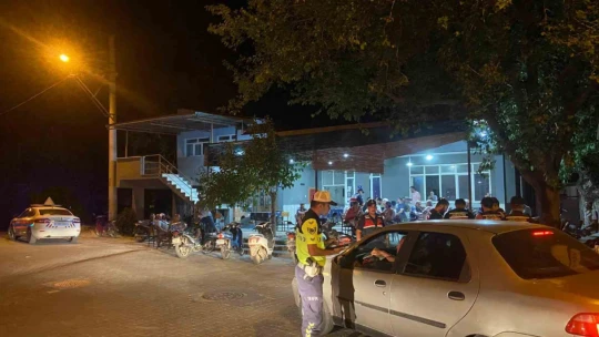 Çine'de 126 şahıs sorgulandı