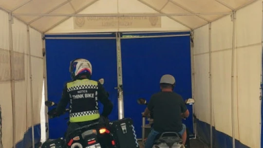 Çine'de bayram tatili trafik denetimleri artırıldı