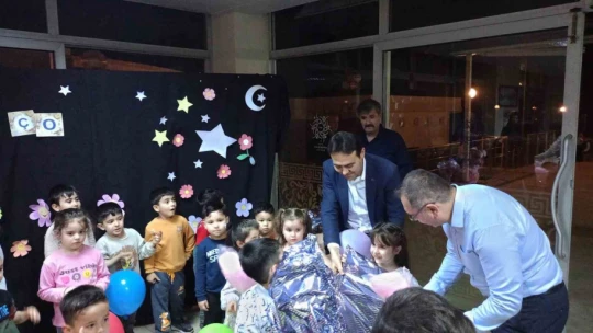 Çine'de çocuklar iftarda buluştu