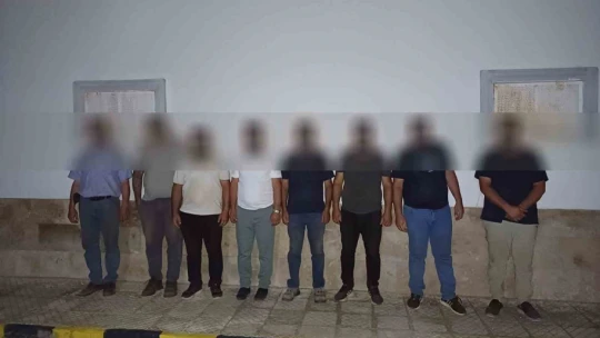 Çine'de iş makineli kaçak kazıya jandarma baskını