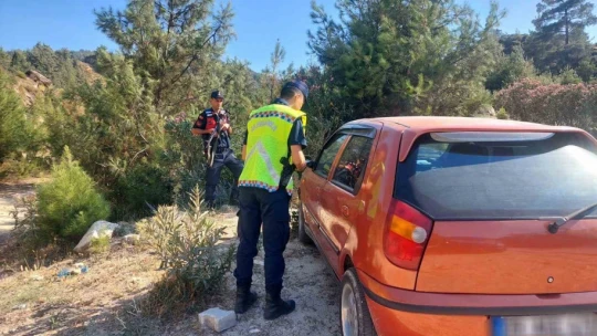 Çine'de jandarmadan sulak ve ormanlık alanlara sıkı denetim