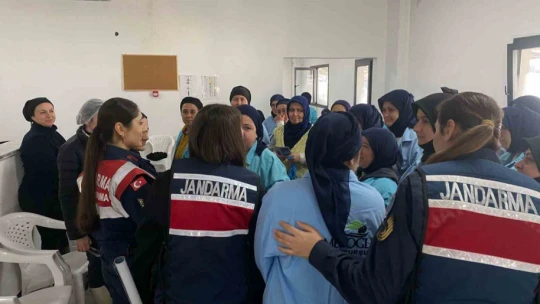 Çine'de kadınlar kadına karşı şiddet konusunda bilgilendirildi