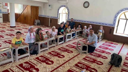 Çine'de öğrenciler yaz Kuran kurslarına devam ediyor