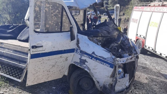 Çine'de trafik kazası: 2 ölü