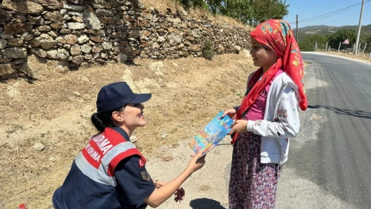 Çine'de vatandaşlara yangın riskleri anlatıldı