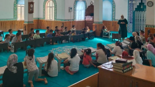 Çine'de Yaz Kur'an Kursu öğrencilerine farkındalık seminerleri veriliyor
