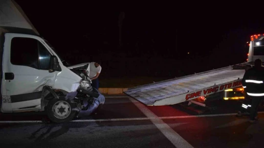 Çine'de zincirlemeli trafik kazası: 2 yaralı