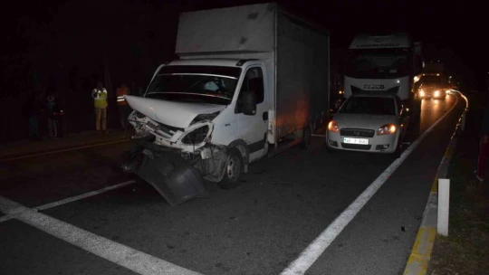 Çine'de zincirlemeli trafik kazası: 2 yaralı