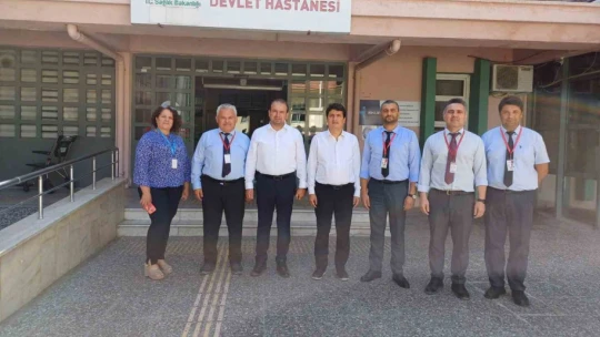 Çine Devlet Hastanesi'nde incelemelerde bulunuldu