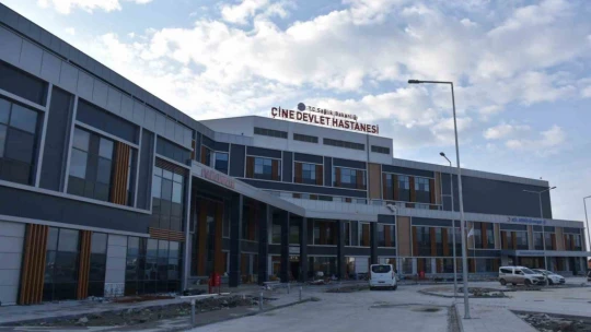 Çine Devlet Hastanesi'ndeki son çalışmalar yerinde incelendi