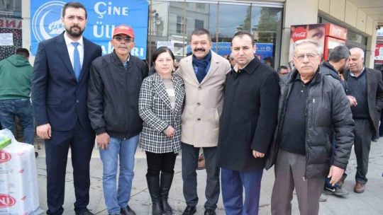 Çine Ülkü Ocakları'ndan Fırat Çakıroğlu için lokma hayrı