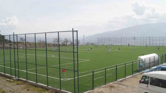 Çobanisa futbol sahasında ilk düdük çaldı