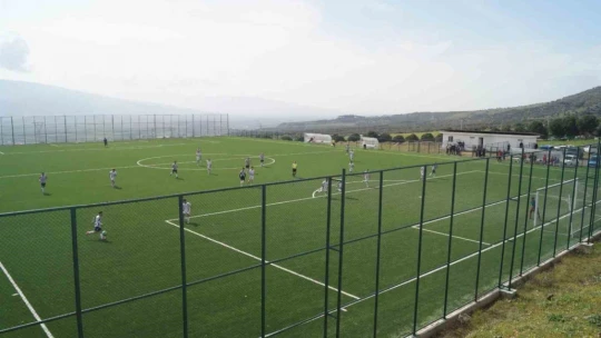 Çobanisa futbol sahasında ilk düdük çaldı