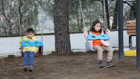 Çocuklar istedi, Başkan Çerçioğlu yaptı
