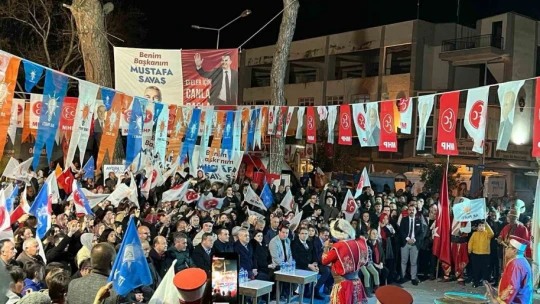 Cumhur İttifakı Adayları, Umurlu'da miting yaptı