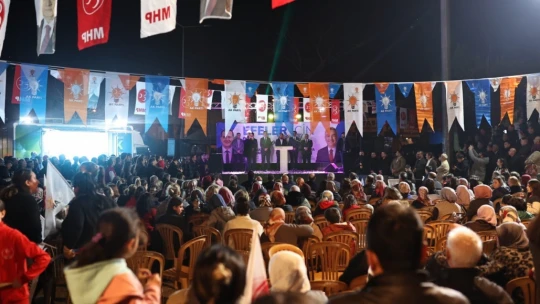 Cumhur İttifakı Adayları, Umurlu'da miting yaptı