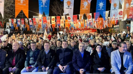 Cumhur İttifakı Adayları, Umurlu'da miting yaptı