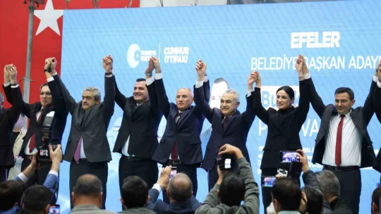 Cumhur İttifakı Aydın'da adaylarını tanıttı