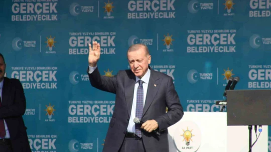 Cumhurbaşkanı Erdoğan: 'Belediyecilikte bizimle yarışacak kimse yok'