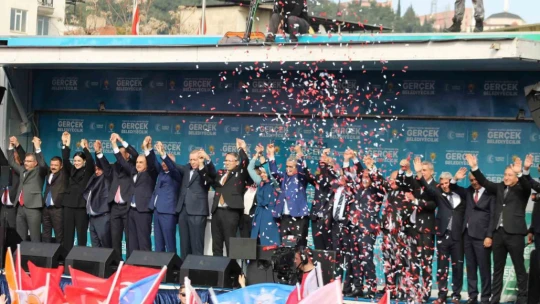 Cumhurbaşkanı Erdoğan: 'Belediyecilikte bizimle yarışacak kimse yok'