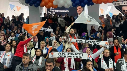 Cumhurbaşkanı Erdoğan, Aydın'da coşku ile karşılandı