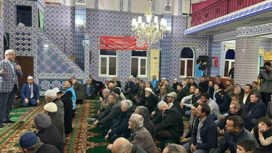 Dağeymiri Mahallesi sakinleri camiide buluştu