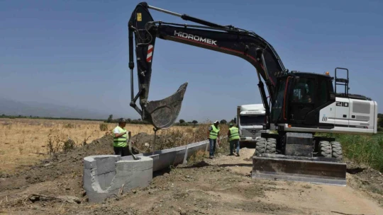 Dalama Sulama Kanalı'nda yüzde 70 fiziki gerçekleşme sağlandı