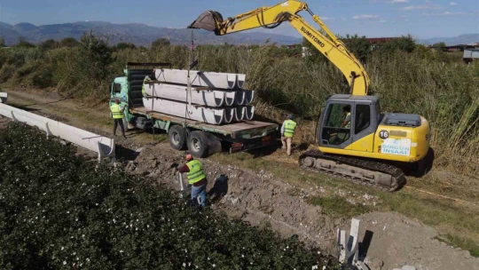Dalama Sulama Kanalı'nda yüzde 76 fiziki gerçekleşme sağlandı