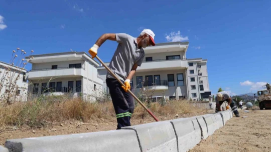 Dallıca'da 6 yeni yol için çalışmalar başladı