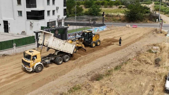 Dallıca'da 6 yeni yol için çalışmalar başladı