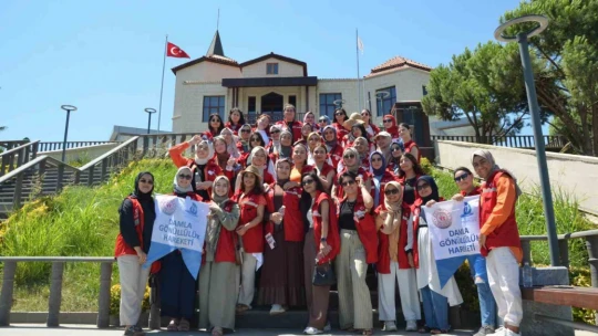 Damla Gönüllülük Hareketi Projesi gençleri Aydın'da etkinliklere başladı