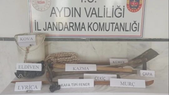 Definecileri kazdıkları çukurdan jandarma tek tek çıkardı