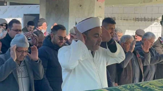 Deve güreşi izlerken hayatını kaybeden Gerçeker, son yolculuğuna uğurlandı