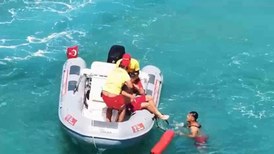 Didim Belediyesi cankurtaran ekiplerinin tatbikatı gerçeğini aratmadı