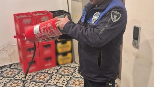 Didim Belediyesi'nden yangın güvenliği denetimi