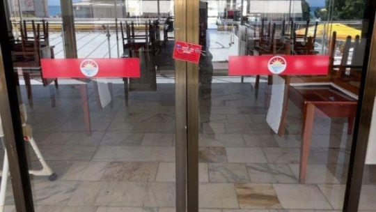 Didim Belediyesi ruhsatsız oteli mühürledi