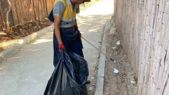 Didim Belediyesi temizlik çalışmalarına aralıksız devam ediyor