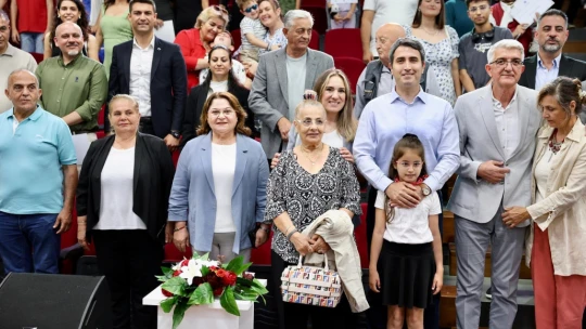Didim'de 'Kucaklaşma Zamanı' projesine destek verenler onurlandırıldı