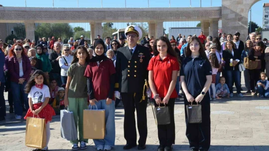Didim'de 29 Ekim Cumhuriyet Bayramı renkli görüntülerle kutlandı
