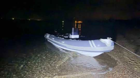 Didim'de 4 göçmen kaçakçısı karaya çıkarken suçüstü yakalandı
