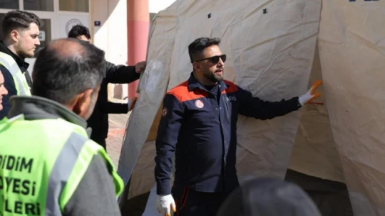 Didim'de arama kurtarma eğitimleri devam ediyor