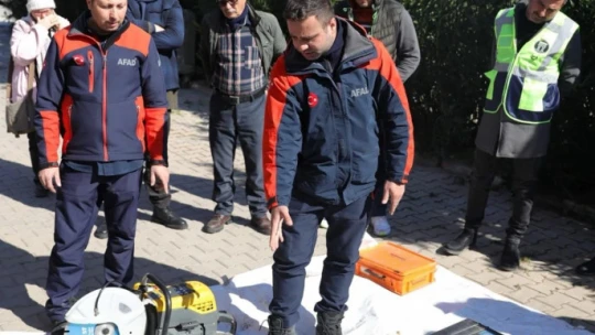Didim'de arama kurtarma eğitimleri devam ediyor