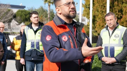 Didim'de arama kurtarma eğitimleri devam ediyor