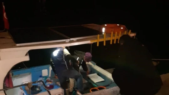 Didim'de balıkçı tekneleri denetlendi