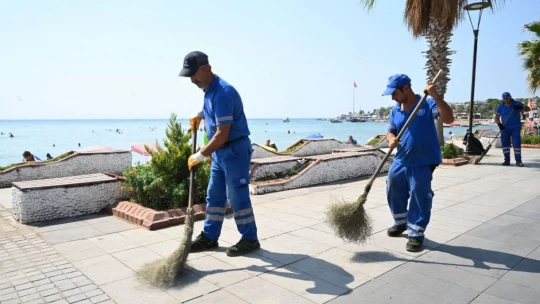 Didim'de çevre ve peyzaj düzenlemesi gerçekleştirildi