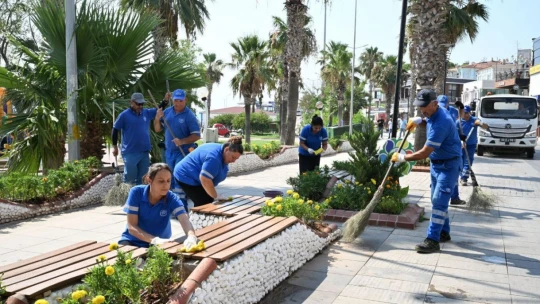 Didim'de çevre ve peyzaj düzenlemesi gerçekleştirildi