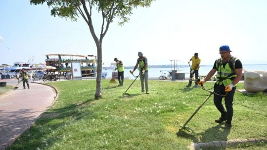 Didim'de çevre ve peyzaj düzenlemesi gerçekleştirildi