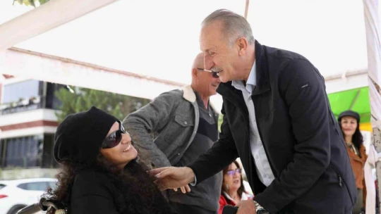 Didim'de engelliler unutulmadı